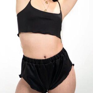 New Santori Revolution Cropped Camisole/Short Set - Size L
